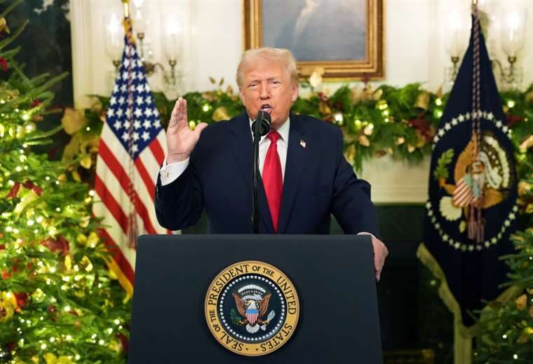 Trump promete un "boom económico" en 2026 para atajar la impaciencia de los estadounidenses