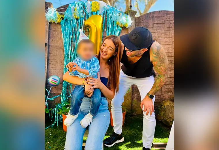 Omar Cascante celebra primer año de su hijo y le agradece por “transformar su vida”