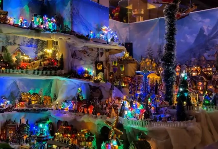 La casa de Heredia donde la Navidad se convierte en un mundo aparte