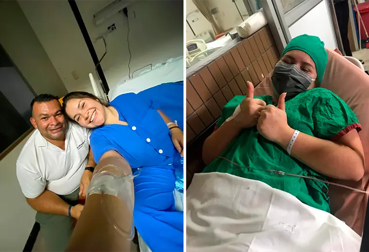 Esta joven no detuvo sus estudios pese al cáncer y ahora necesita ayuda para seguir luchando