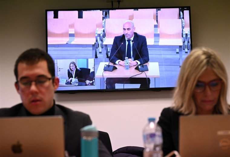 Juicio a Luis Rubiales. AFP