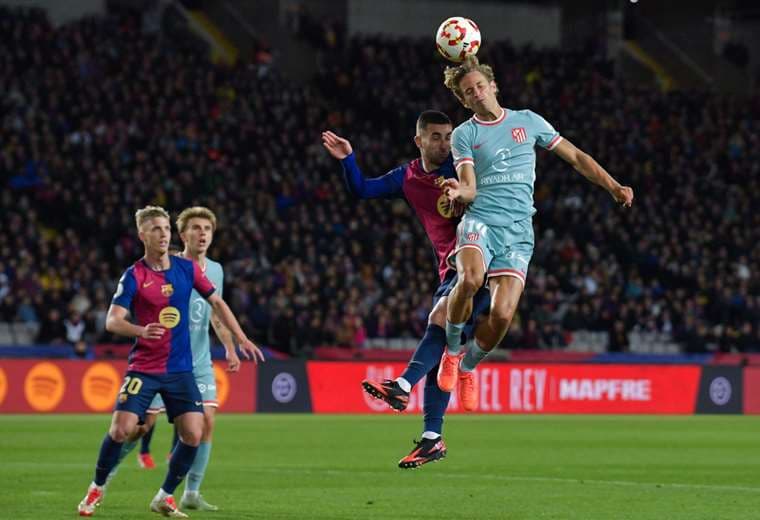Atlético Madrid-Barcelona. AFP