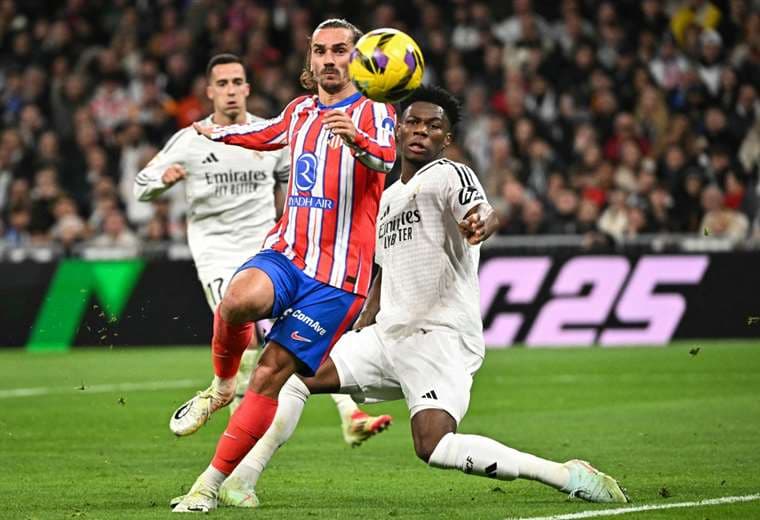 Real Madrid-Atlético Madrid. AFP