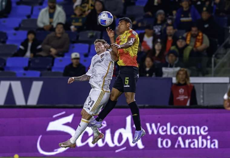 LA Galaxy-Herediano. Concacaf