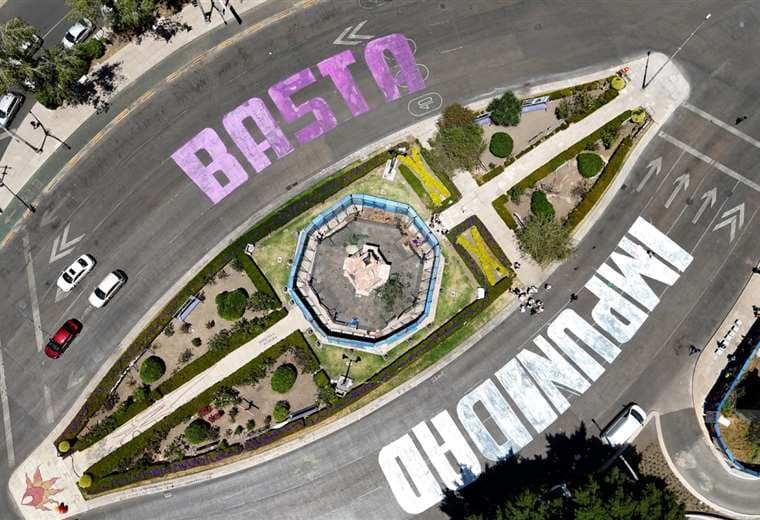 Manifestación contra Cuauhtémoc Blanco. AFP