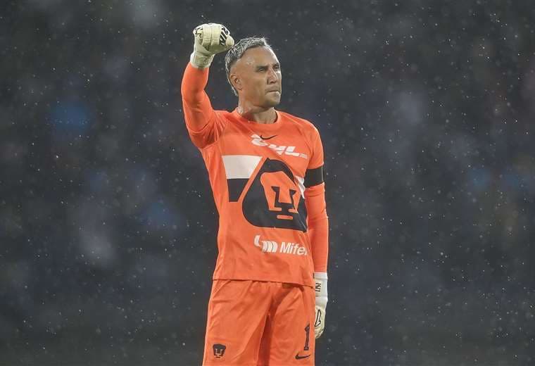Keylor Navas. Foto: Prensa Pumas