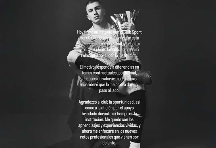 Captura del Instagram