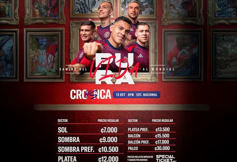 Entradas ante Nicaragua. Prensa FCRF