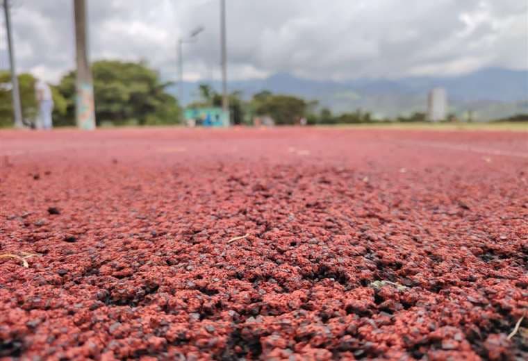 Pista de atletismo en Hatillo. Foto: Walter Mora