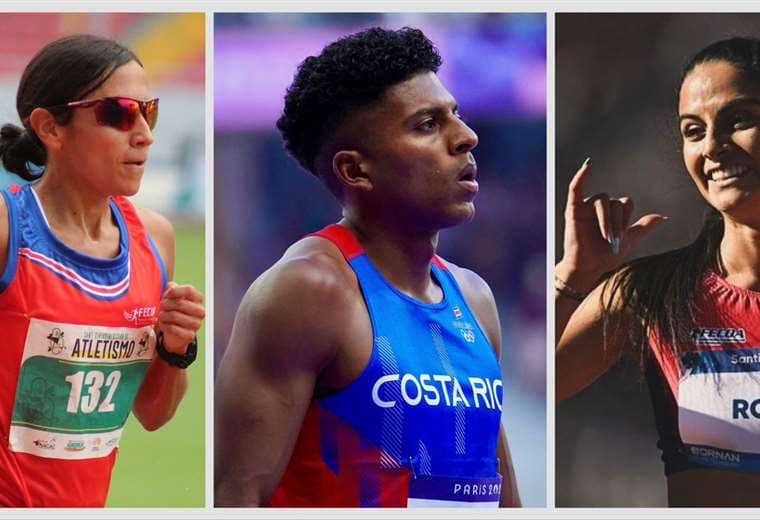 Ticos en Mundial de Atletismo.