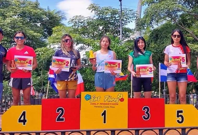 Ganadores Media Maratón Las Flores.