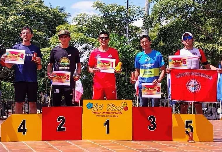 Ganadores Media Maratón Las Flores.