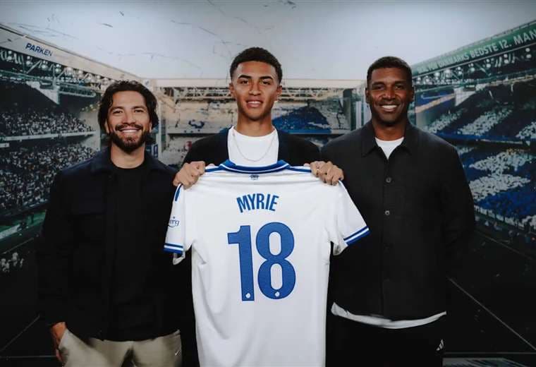 Daniel Solís junto a Kenay Myrie. Foto: Cortesía