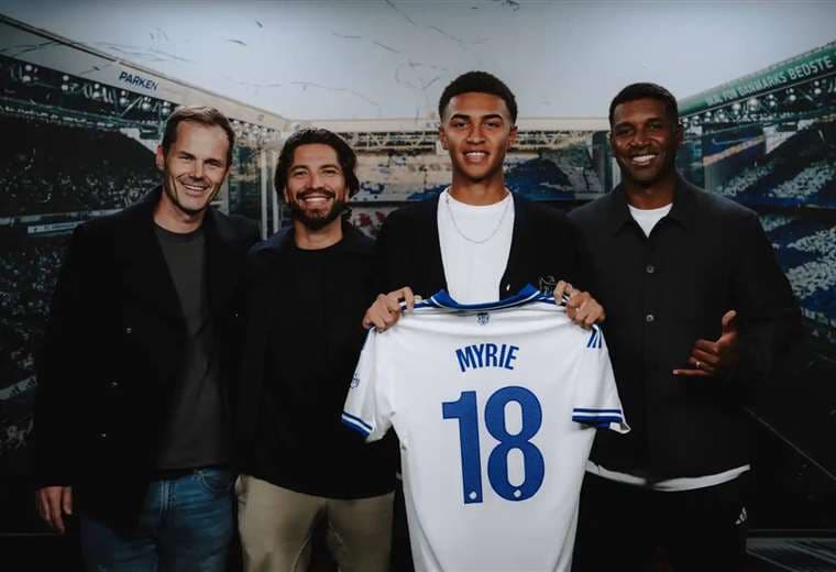 Daniel Solís junto a Kenay Myrie. Foto: Cortesía