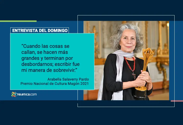 Escritora costarricense Arabella Salaverry Pardo