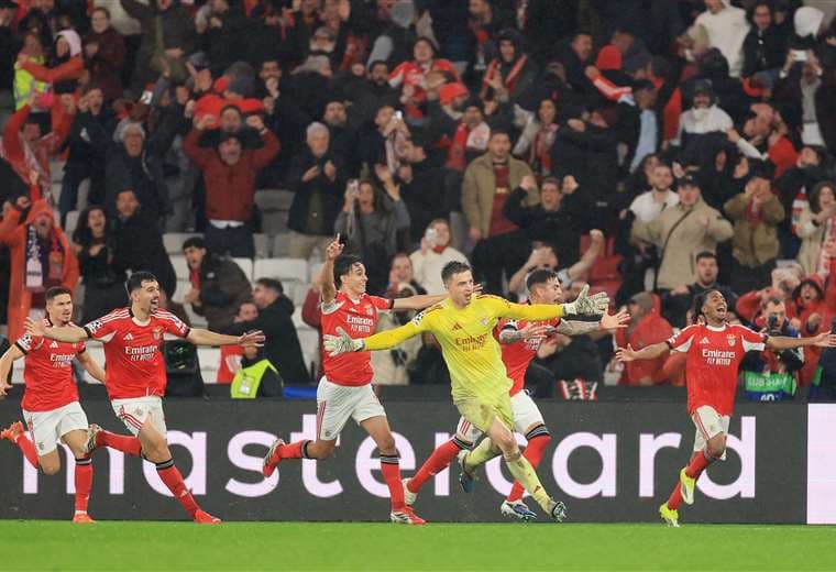 Anatoliy Trubin, portero del Benfica/AFP