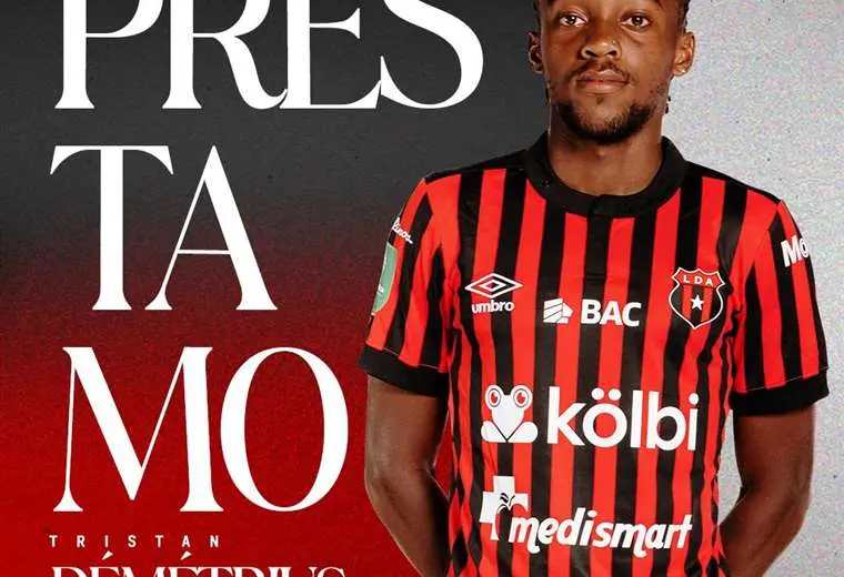 Demetrius. Foto: Alajuelense