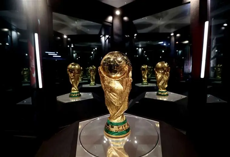Trofeo Copa del Mundo de la FIFA/AFP