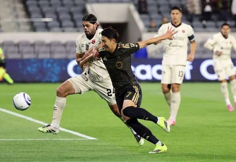 Los Angeles FC-Alajuelense. AFP