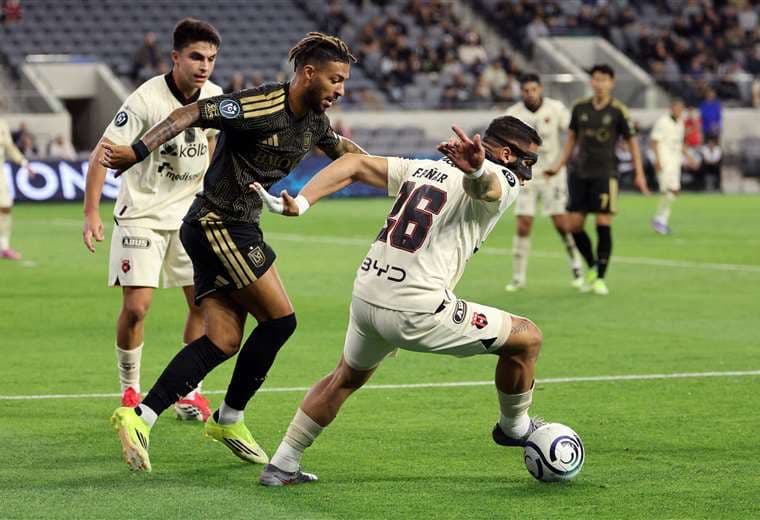 Los Angeles FC-Alajuelense. AFP