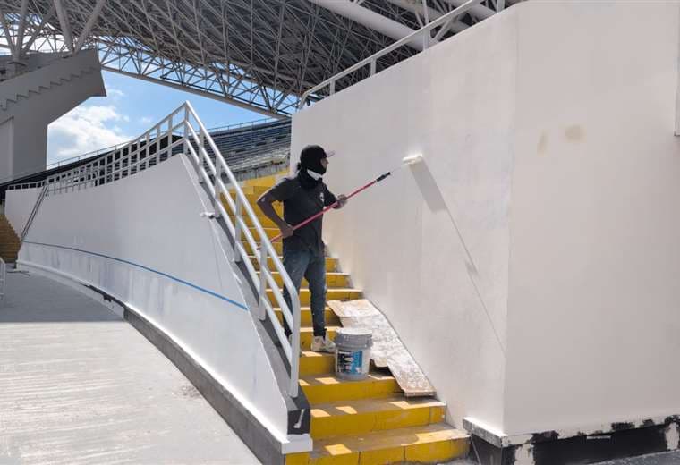 Mejoras Estadio Nacional. Foto: Icoder