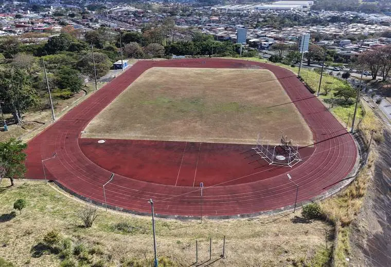 Pista de atletismo Rafael Ángel Pérez. Foto: Cortesía CCDR San José