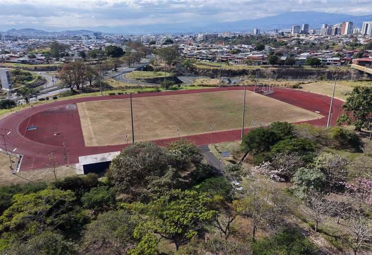 Pista de atletismo Rafael Ángel Pérez. Foto: Cortesía CCDR San José
