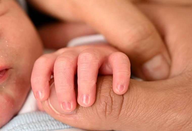 Alejandro, el bebé de Miguel Calderón y Lucía Rojas.