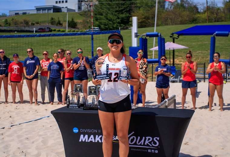 Sofía Vega nombrada Novata del Año en la NCAA. Foto: Cortesía