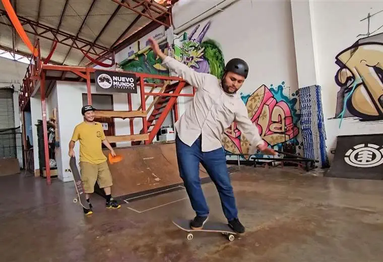 De la rutina a la pista: Sebastián Durango enfrenta el reto de aprender a patinar desde cero