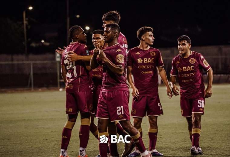 Saprissa vs. Sporting FC. Foto: Saprissa