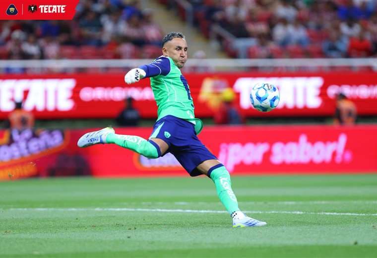 Keylor Navas. Foto: Prensa Pumas
