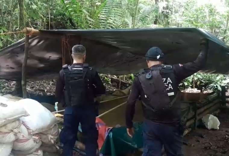 Galería: Fuerza Pública desmanteló campamento minero en cerro Conchuditas