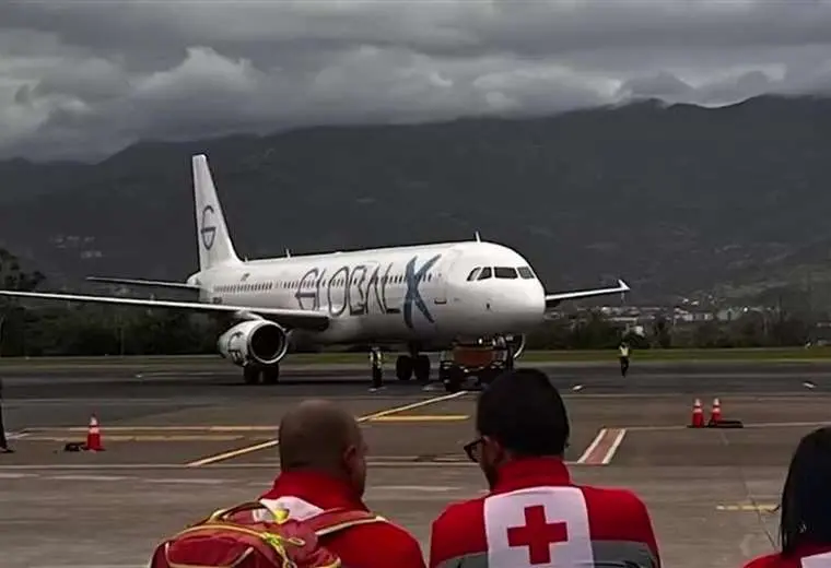 Llega a Costa Rica el cuarto vuelo con migrantes deportados de EE. UU.