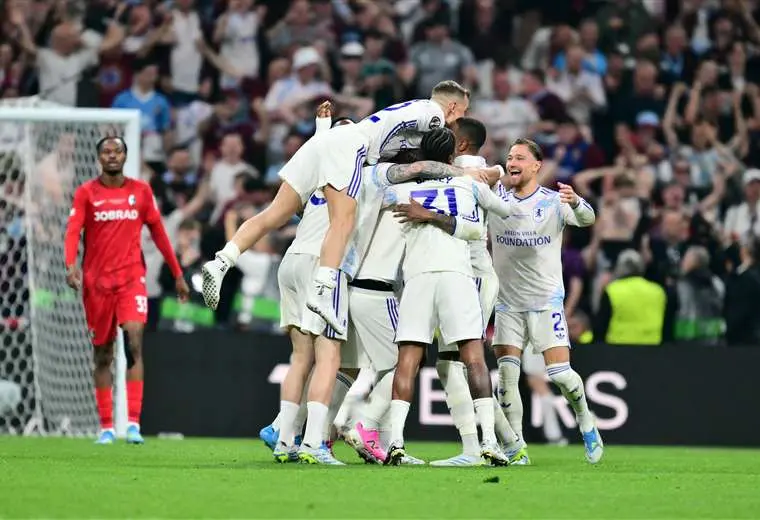 Aston Villa campeón de Liga de Europa/AFP