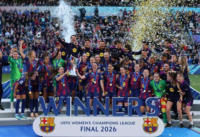 Barcelona campeón de la Champions Femenina/AFP