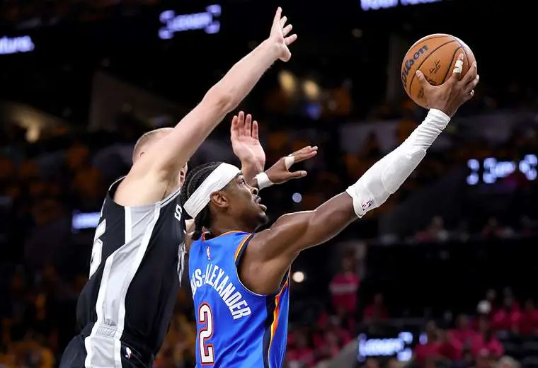 Thunder ante San Antonio Spurs/AFP