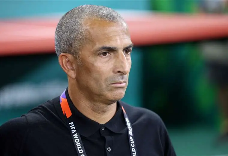 Sabri Lamouchi, técnico de Túnez/AFP