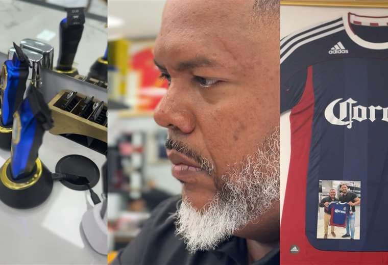 De trabajar en bananeras a convertirse en barbero de futbolistas: la historia de “Memín”