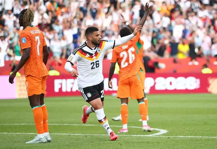 Alemania vs. Costa de Marfil. AFP