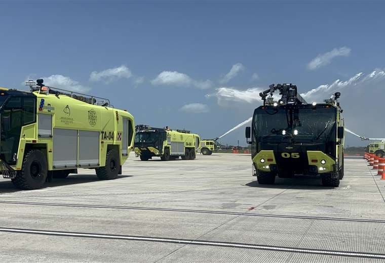 Ampliación de plataforma para aeronaves en aeropuerto Daniel Oduber/Prensa MOPT