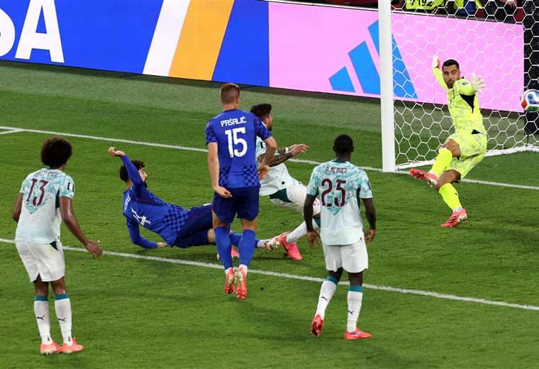 Gol anulado polémico a Josko Gvardiol/AFP