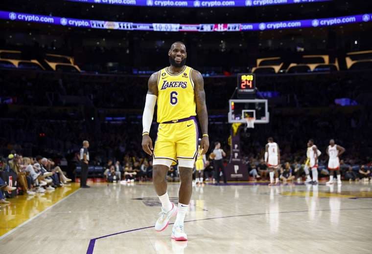 LeBron James. AFP