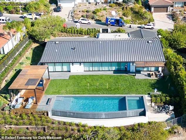 Casa de Matthew Perry. Foto tomada de Daily Mail.