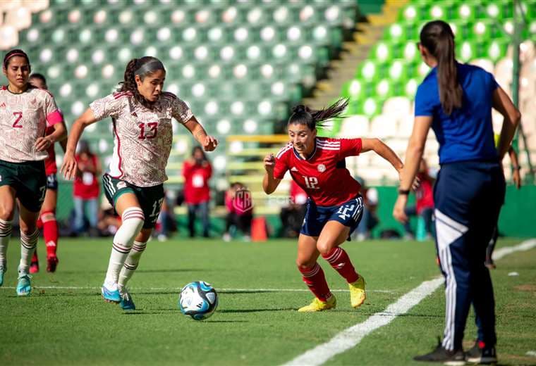 Costa Rica vs. México.