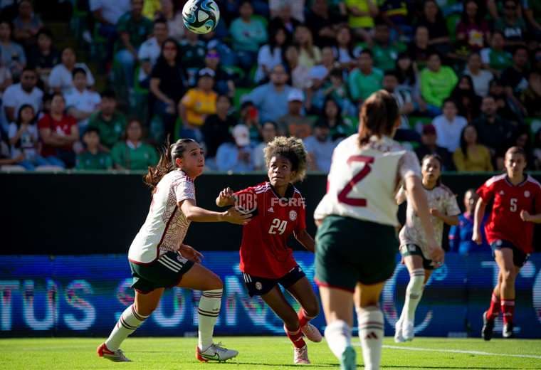 Costa Rica vs. México.