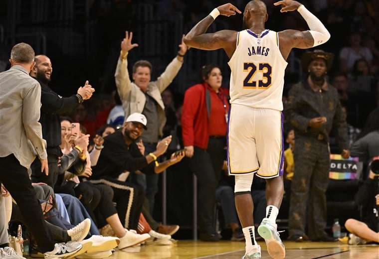 LeBron James. AFP
