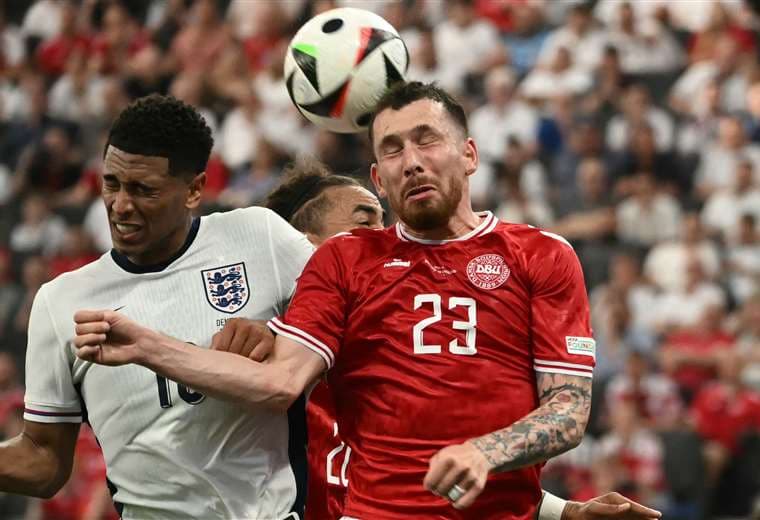 Dinamarca-Inglaterra. AFP