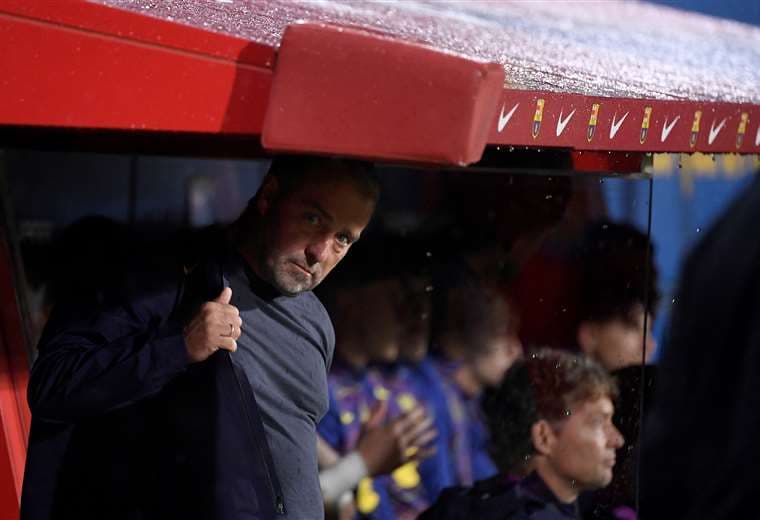 Hansi Flick. AFP