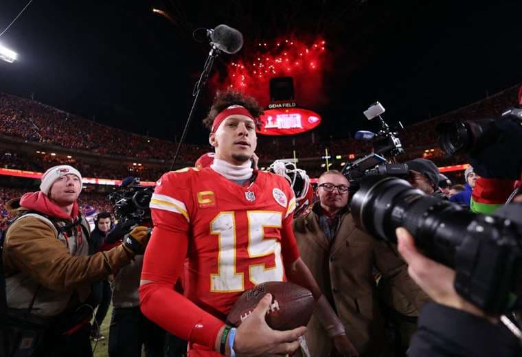 Patrick Mahomes. AFP